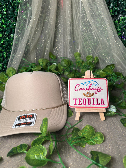 Cowboy's Tequila Hat Patch Wholesale