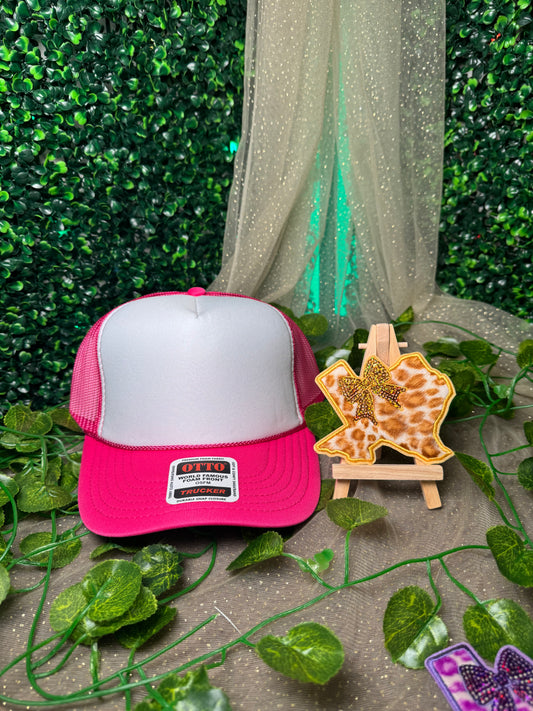 Furry Leopard Texas Hat Patches Wholesale
