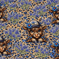 Blue bonnet highland cow Single Hat Bill  Prints
