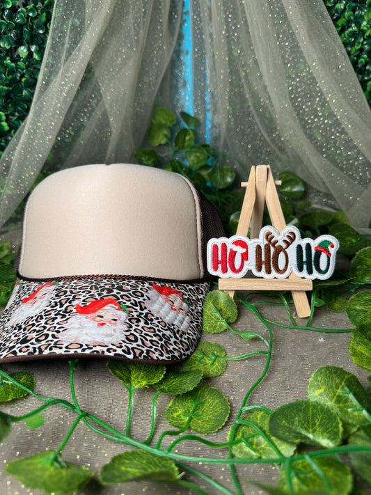 Ho Ho Ho Reign deer Hat Patches Wholesale