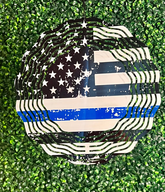 Thin Blue Line Spinner