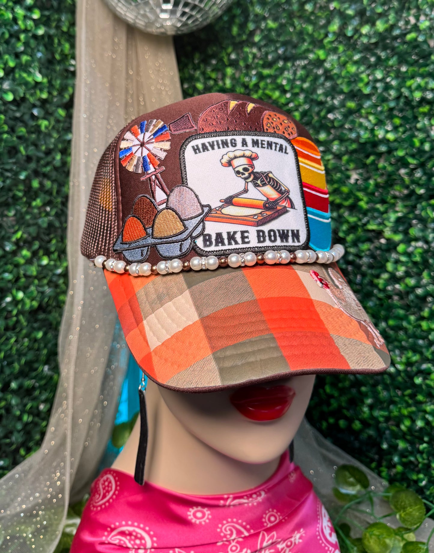 Having A Mental Bake Down Chain not included Trucker Hat