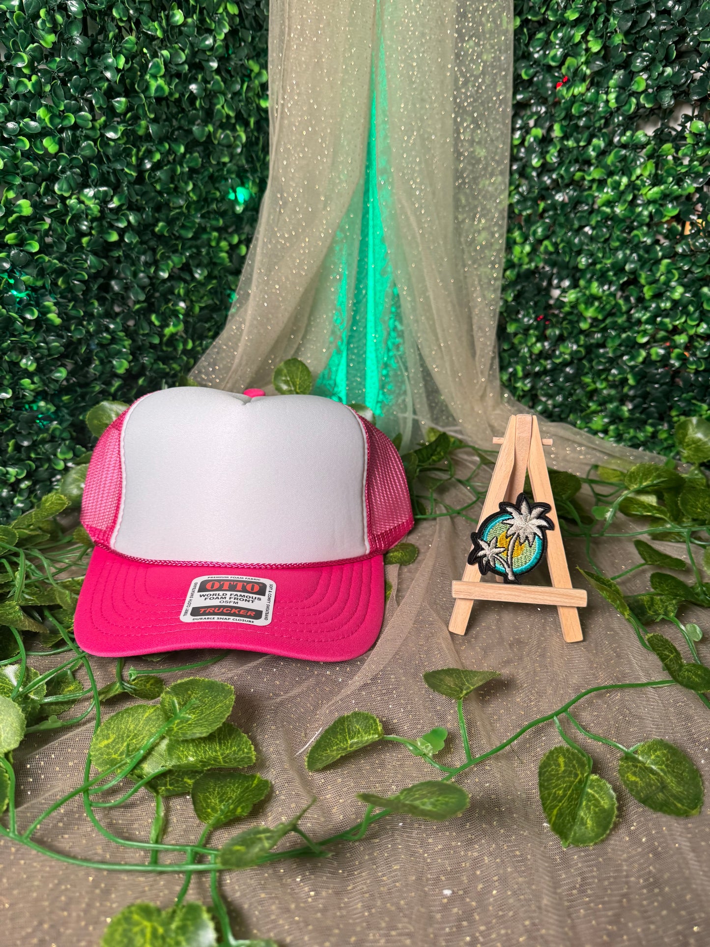 Grey Palm Hat Patch Wholesale