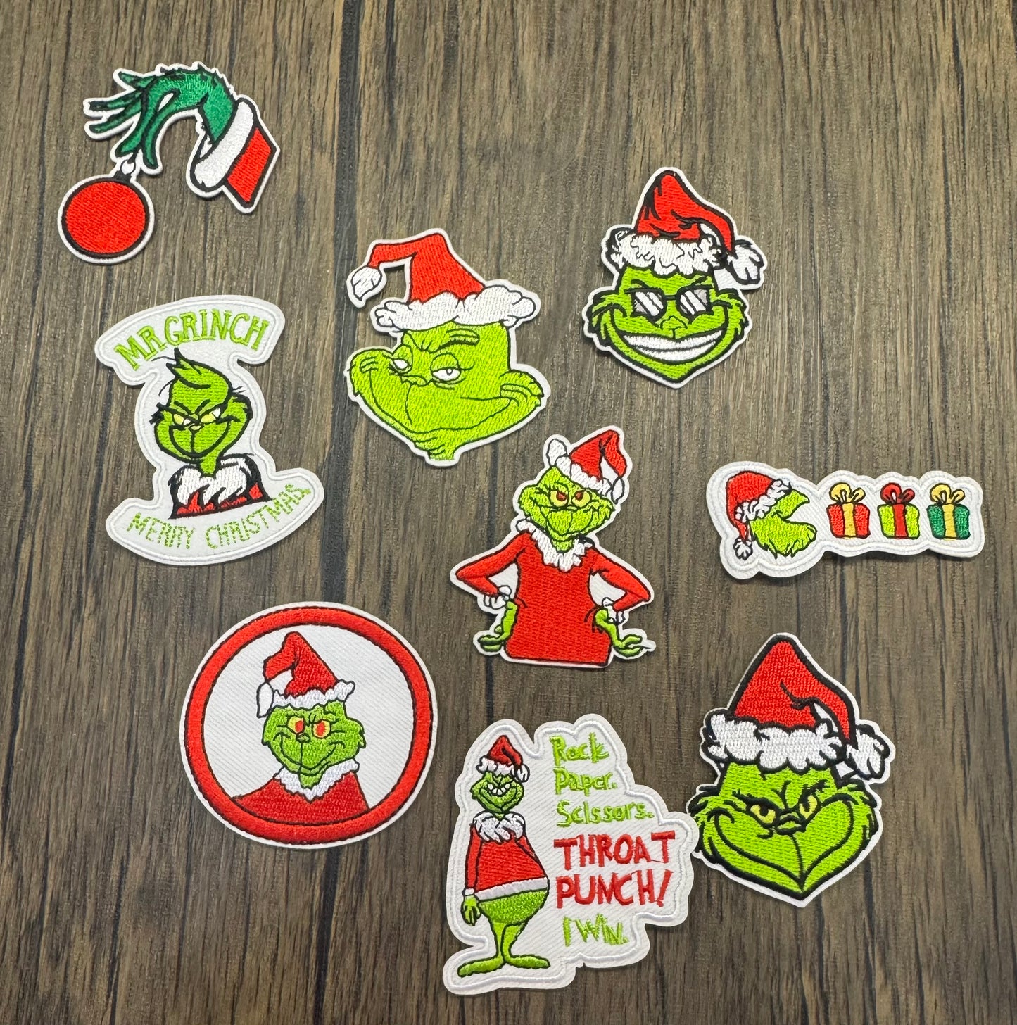 Christmas Hat Patches Grab Bag Wholesale