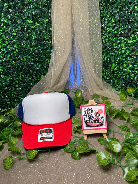 Feelin Feral Hat Patch Wholesale