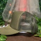Otto Olive Green Foam Front Trucker Hat Wholesale