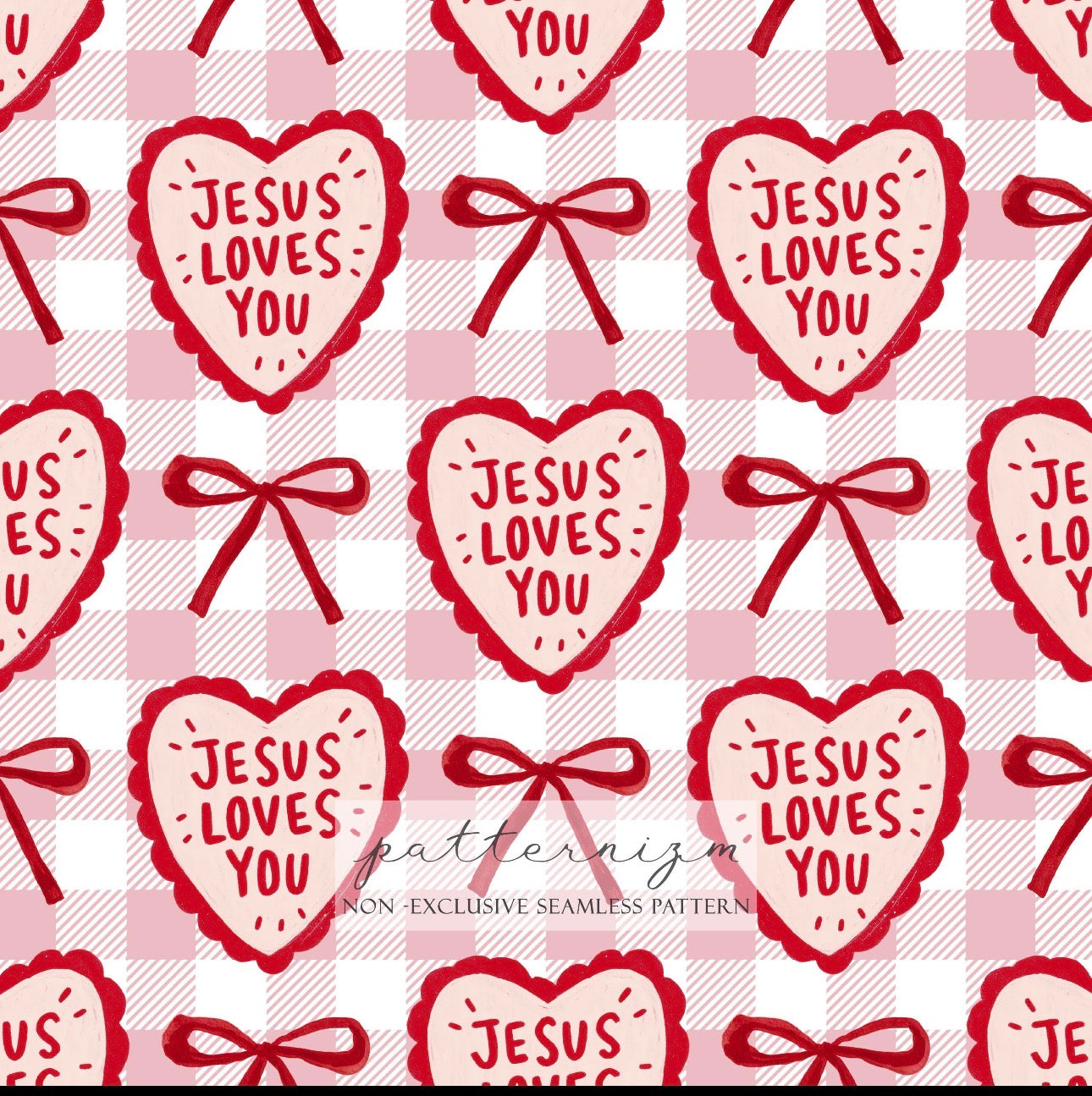 Jesus Loves You Single Hat Bill DTF Prints