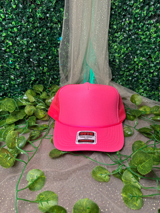 Neon Pink Hat Wholesale