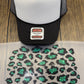 Multiple Leopard Print DTF Hat Bill Prints Wholesale