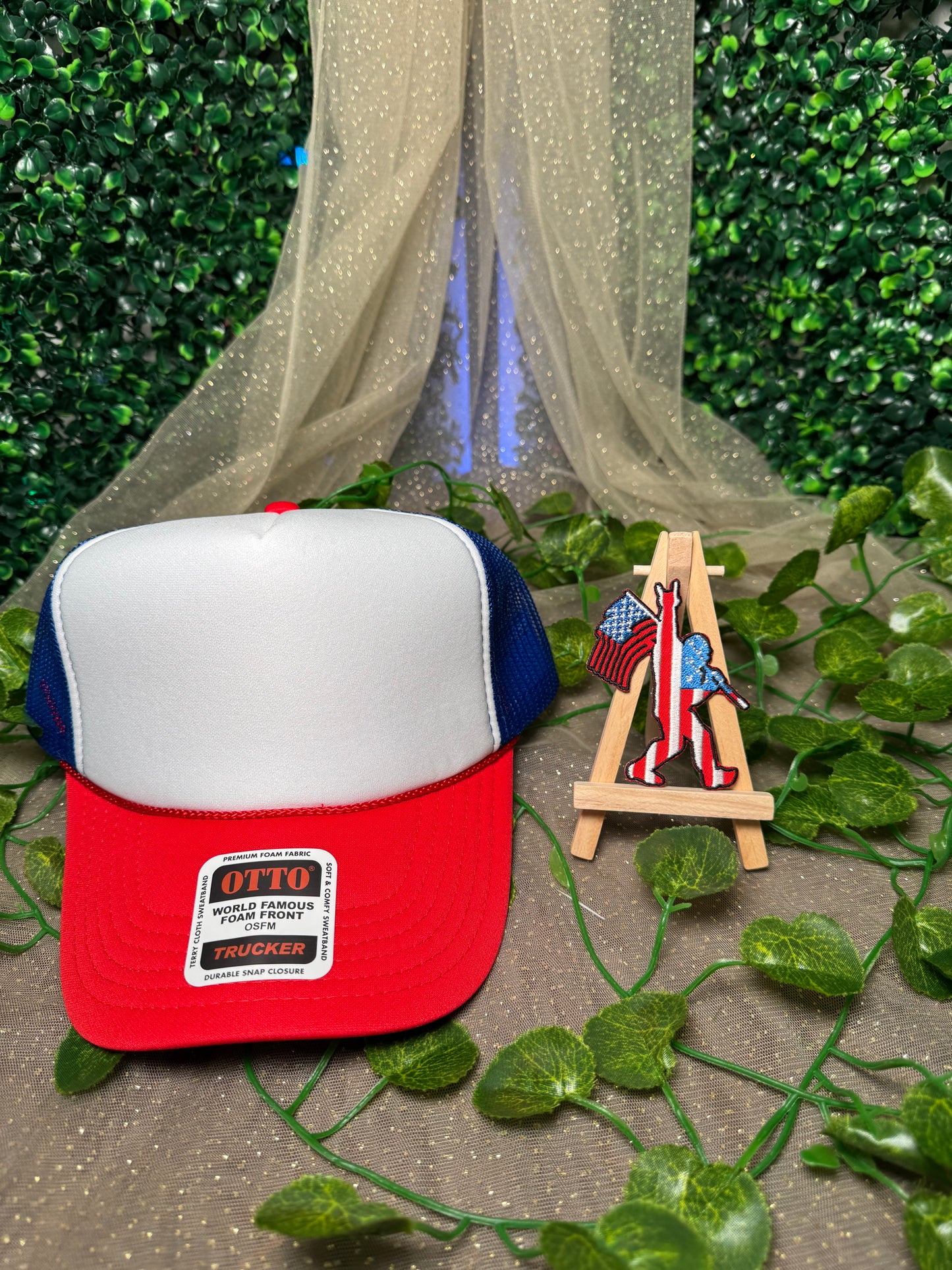 Big Foot USA Hat Patch Wholesale