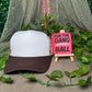 Square Run The Dang Ball Hat Patches Wholesale