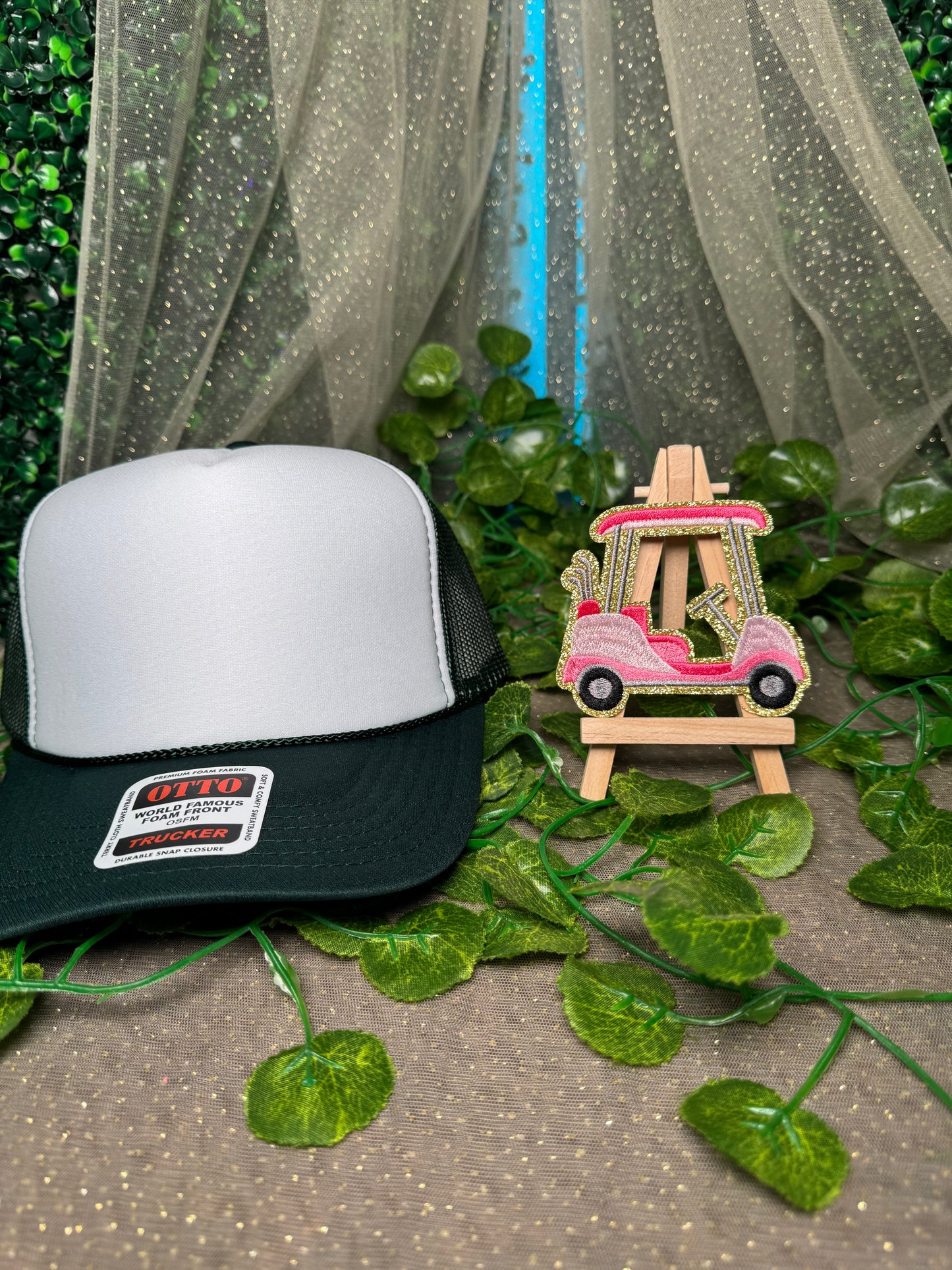 Golf Cart Hat Patches Wholesale