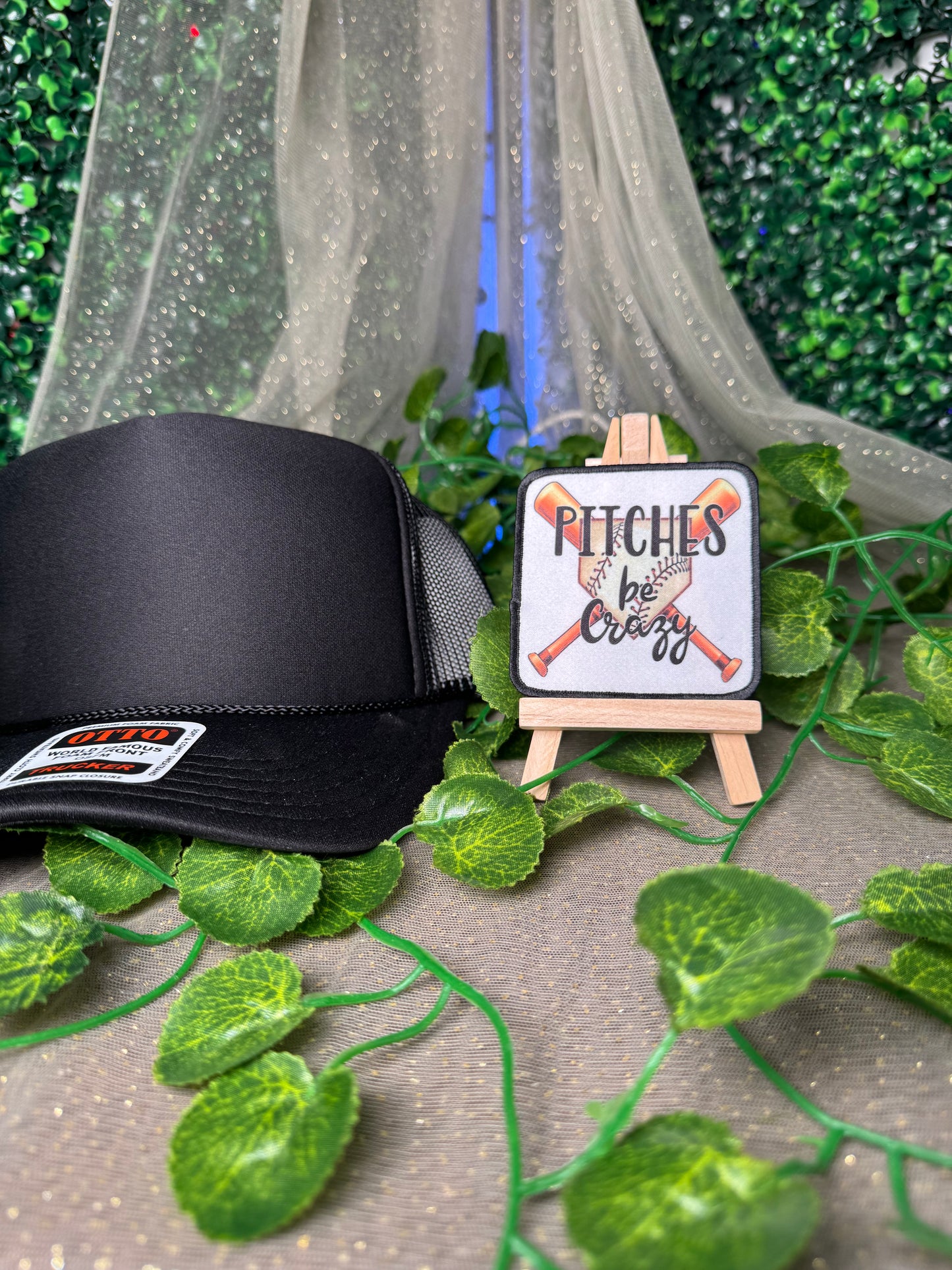 Pitches Be Crazy Hat Patches Wholesale