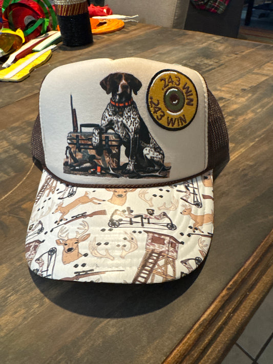 243 Win Hunting Trucker Hat