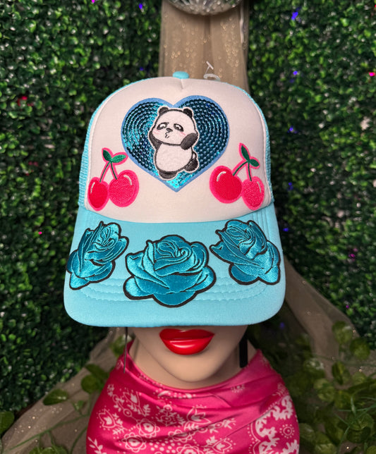 small Panda Trucker Hat