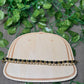 Black and Gold Pearl Double Chain Hat Chain Wholesale