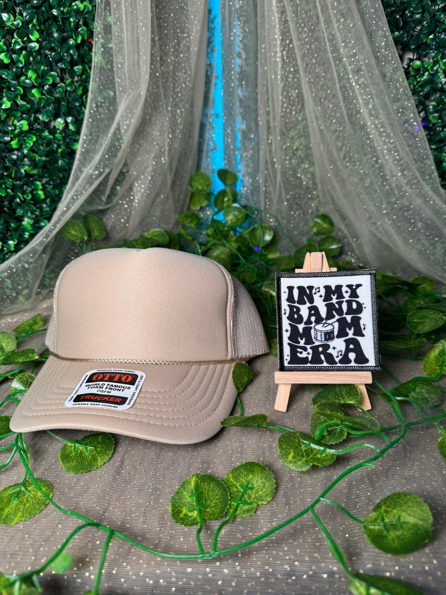 In My Band Mom Era Drums Hat Patch Wholesale