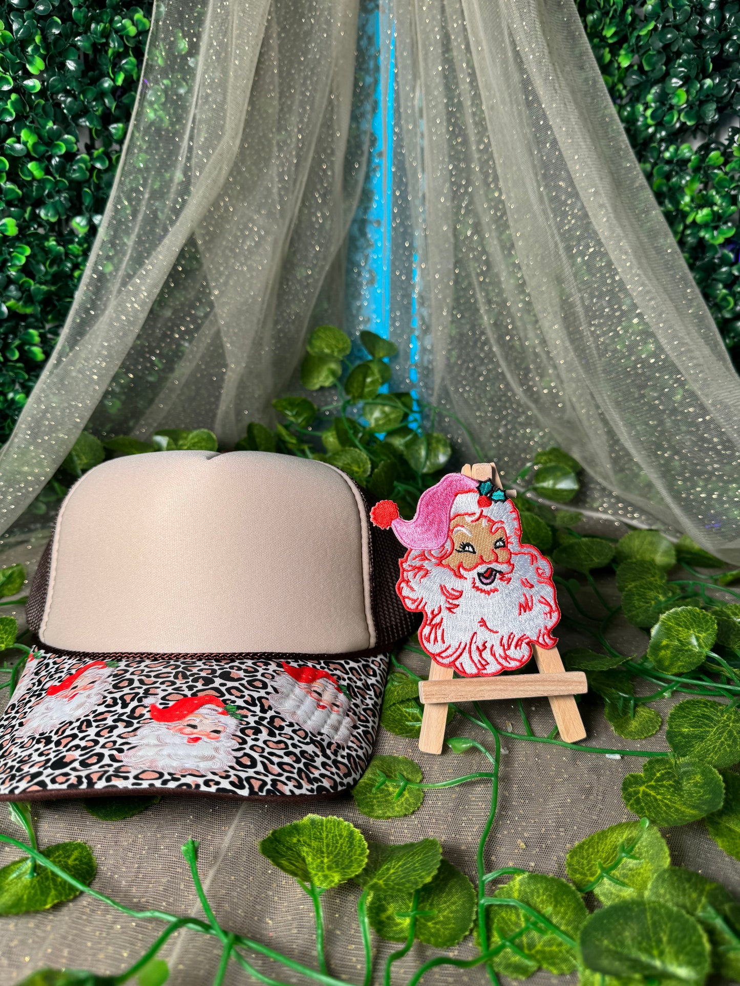 Pink Santa Hat Patch Wholesale