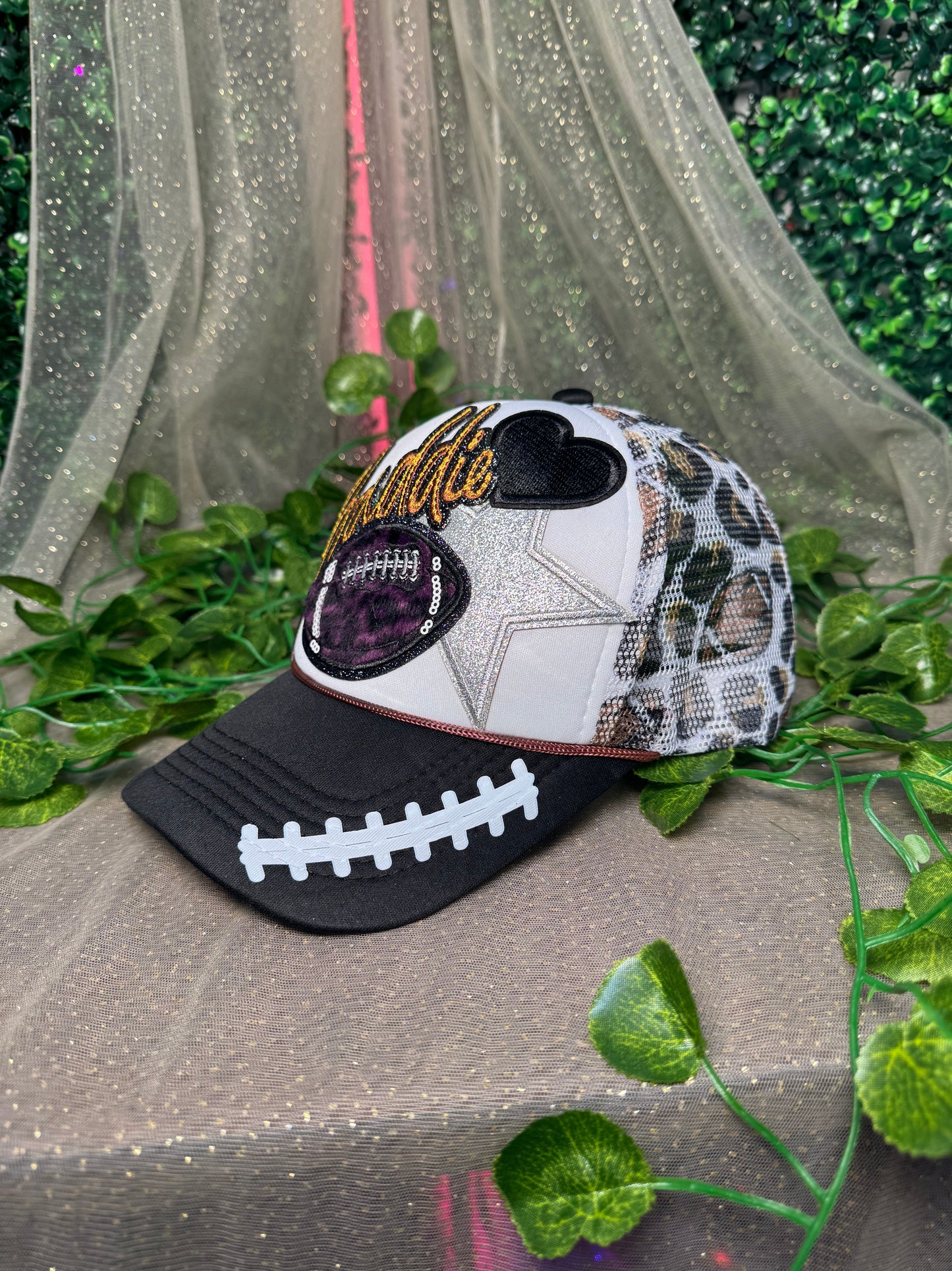 Baddie Football Trucker Hat