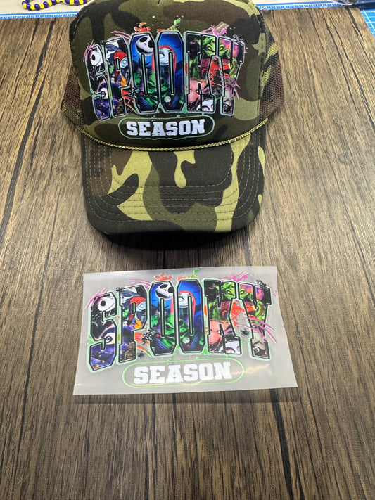 Spooky Season DTF Hat Print Wholesale