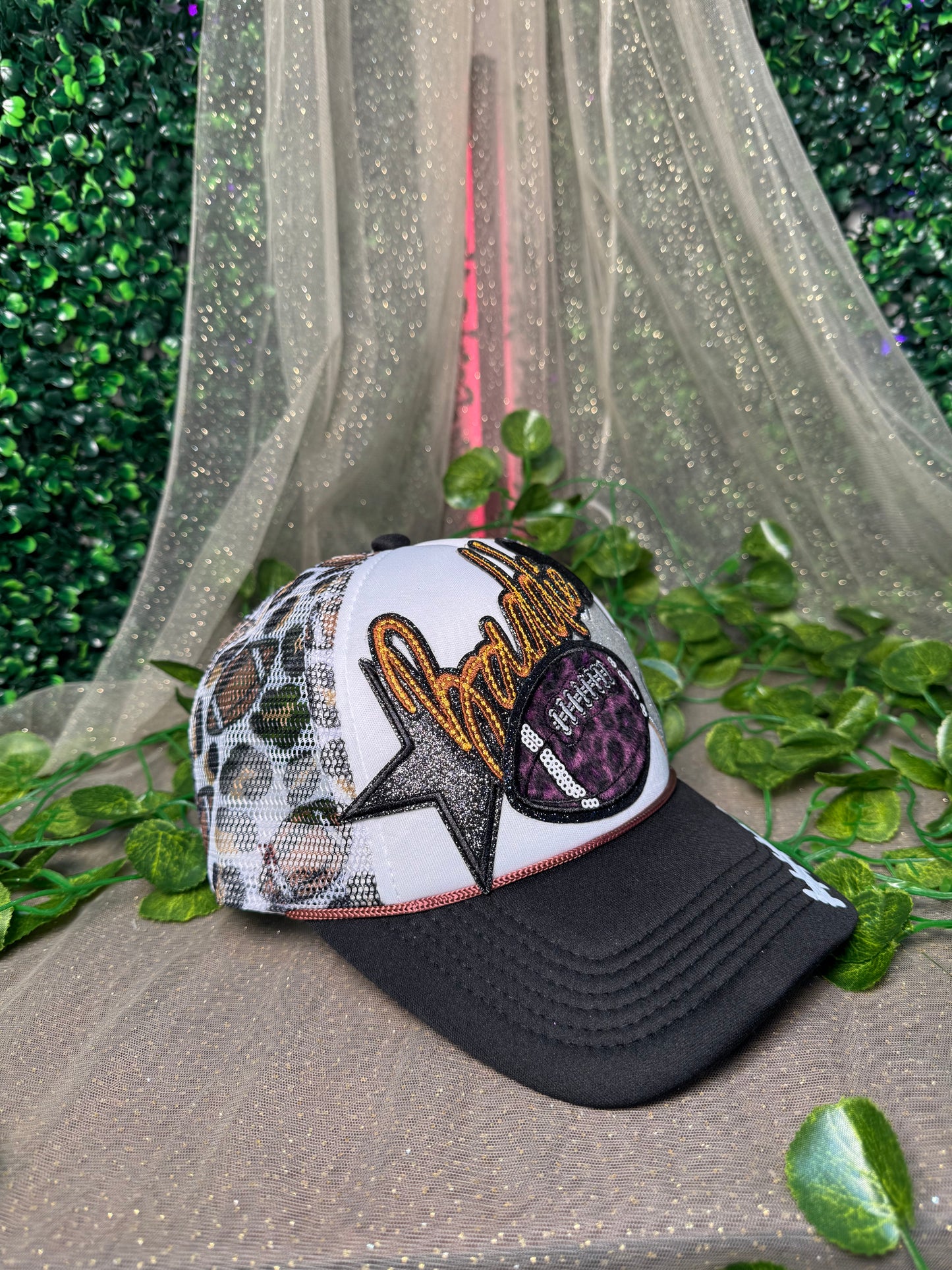 Baddie Football Trucker Hat