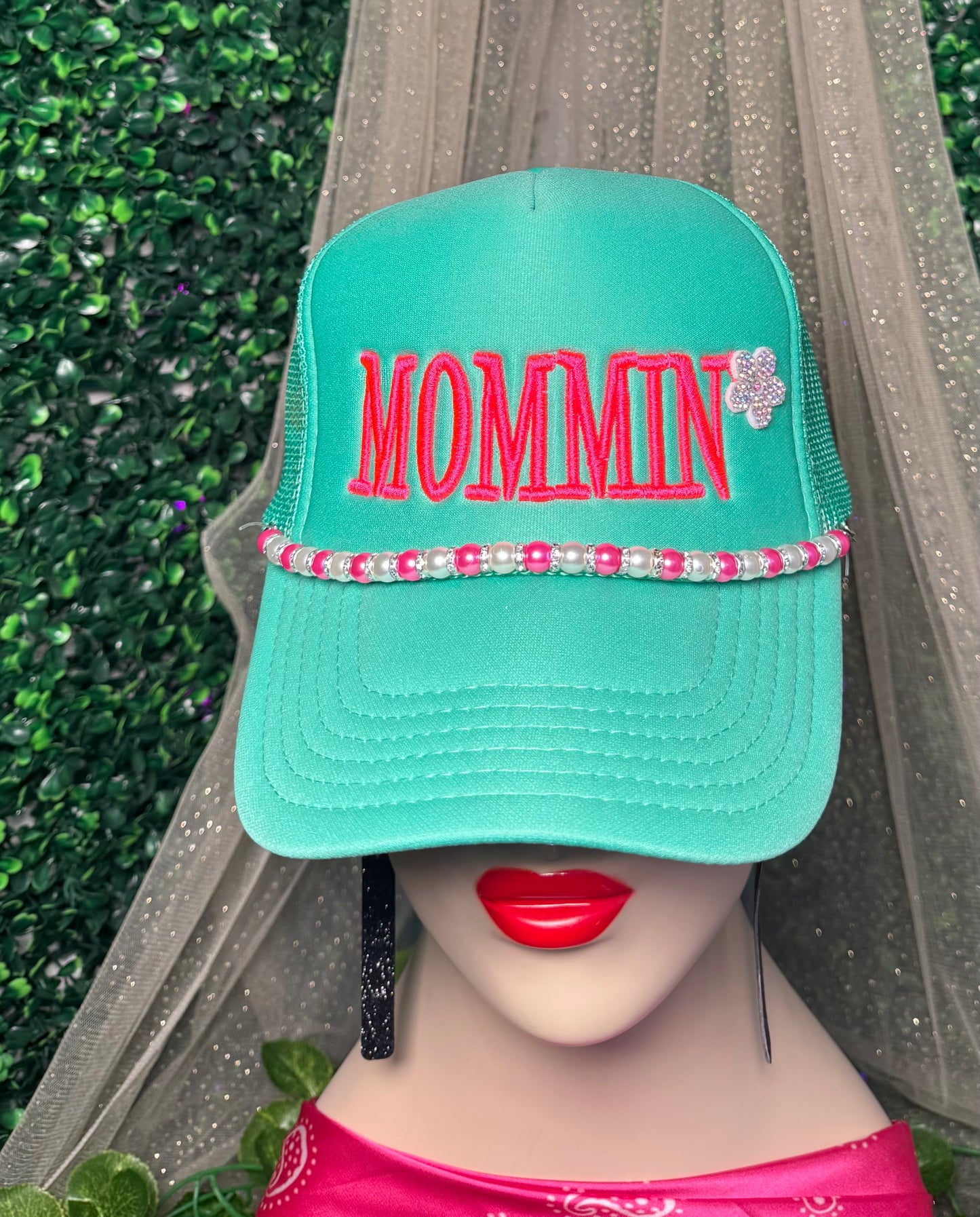 Mommin (chain is not included) Trucker Hat