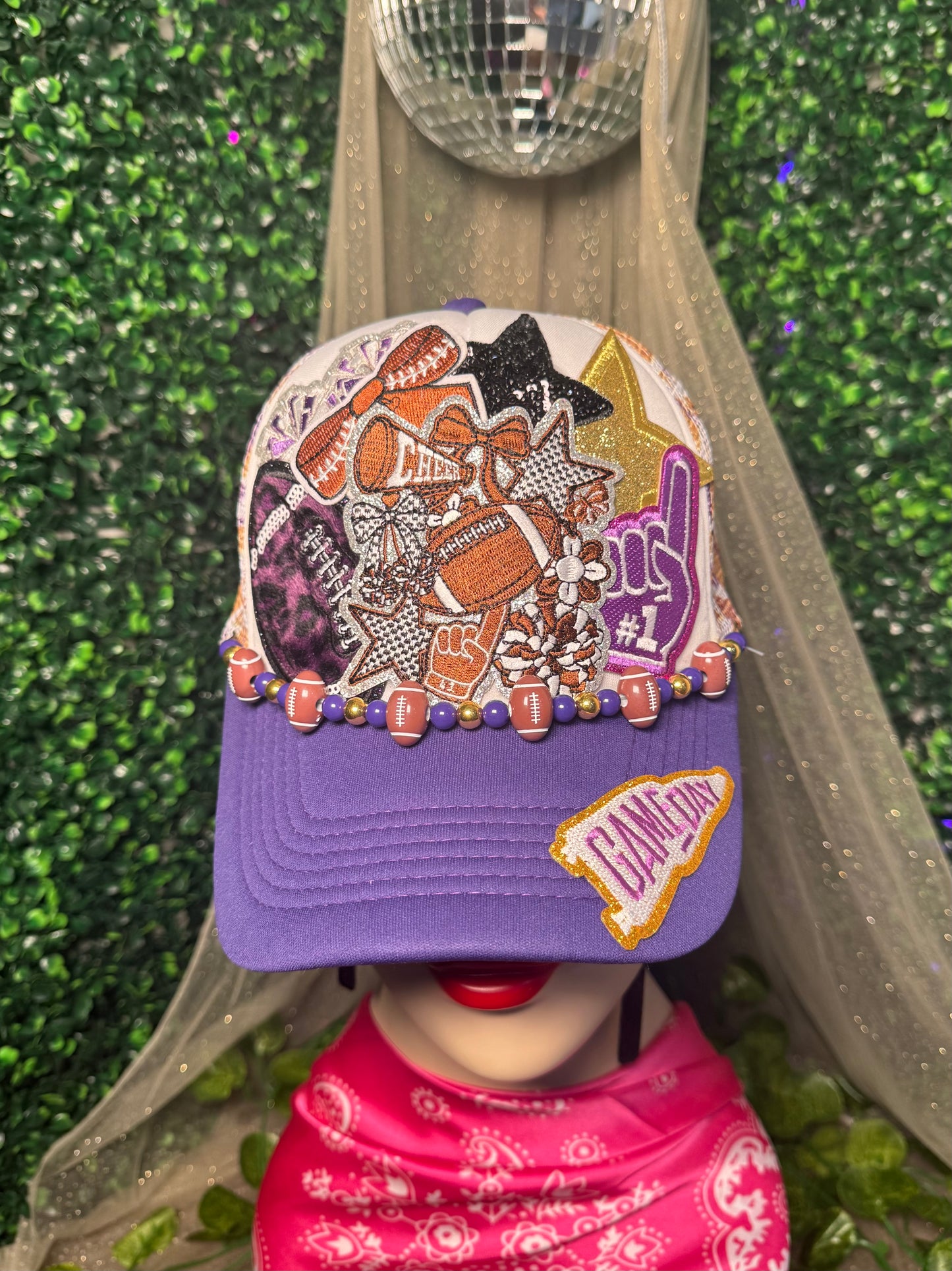 Purple Game Day Trucker Hat