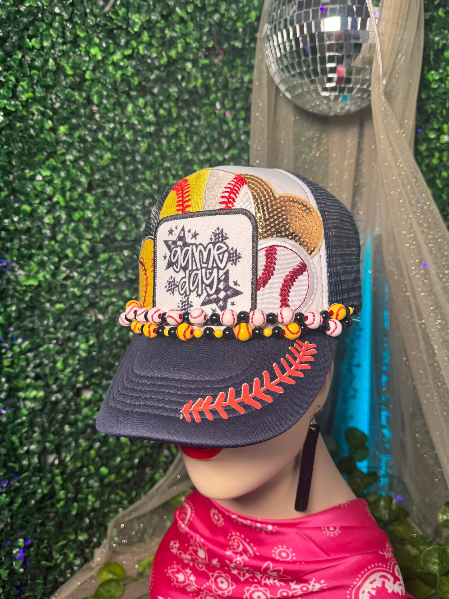 Game Day Softball and Baseball Trucker Hat
