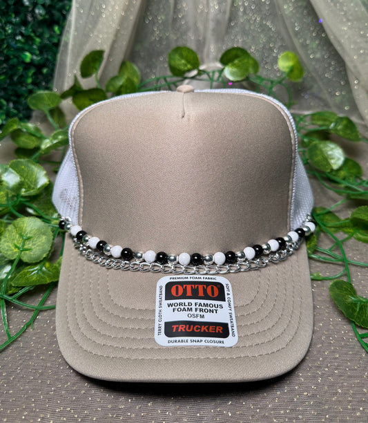 Black White Silver Hat Chain Wholesale
