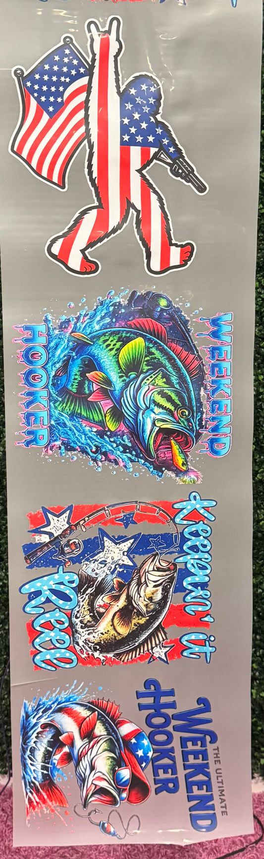 Weekend Hooker Full Size Tops Gang Sheet DTF Prints