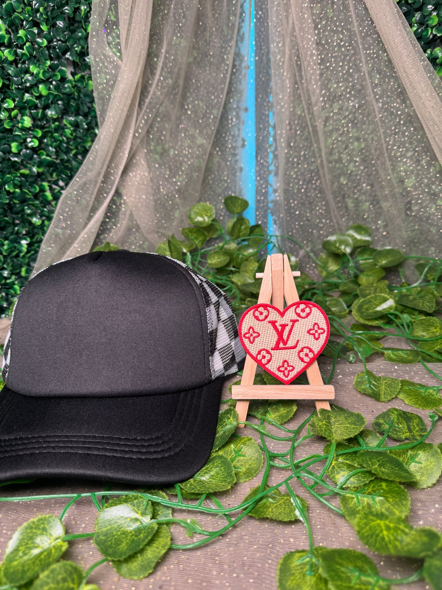 LV Heart Hat Patch Wholesale
