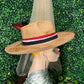 Red And Black Rancher Custom Hat
