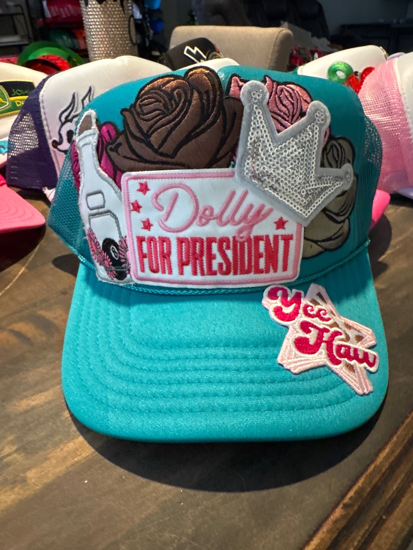 Dolly For President Trucker Hat