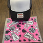Cheer Go Team Single Hat Bill DTF Prints