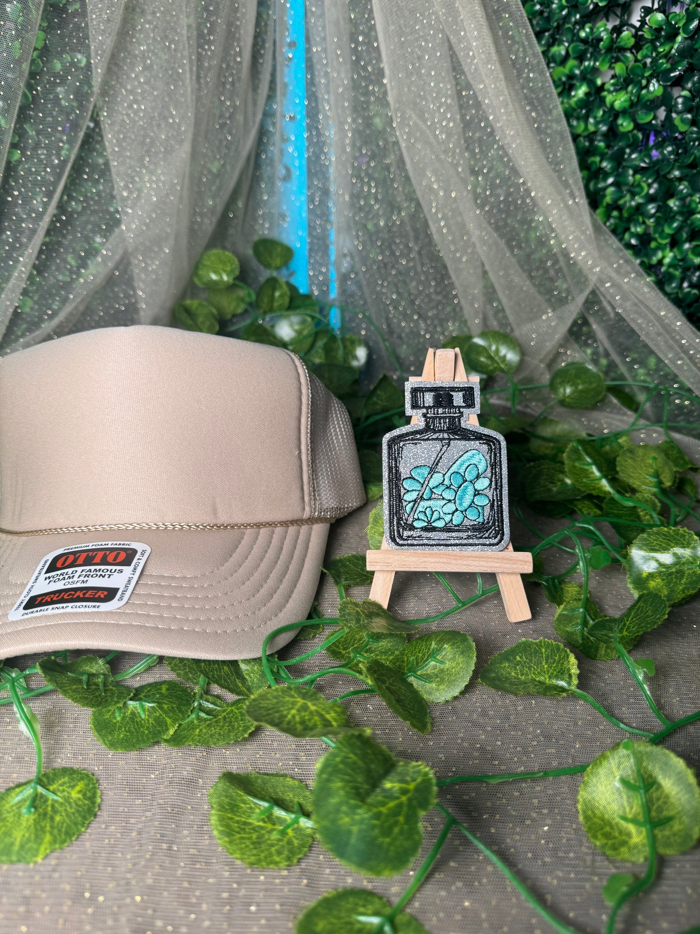 Perfume Bottle Hat Patches Wholesale