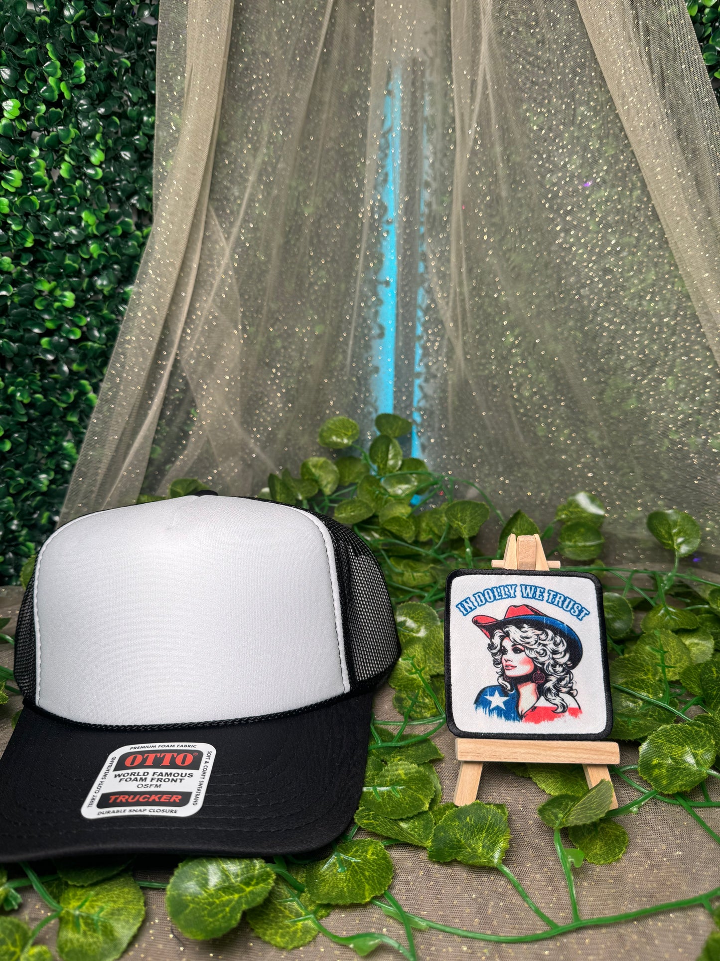 Dolly We Trust Hat Patch Wholesale
