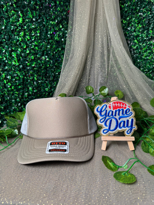 Game Day Hat Patches Wholesale