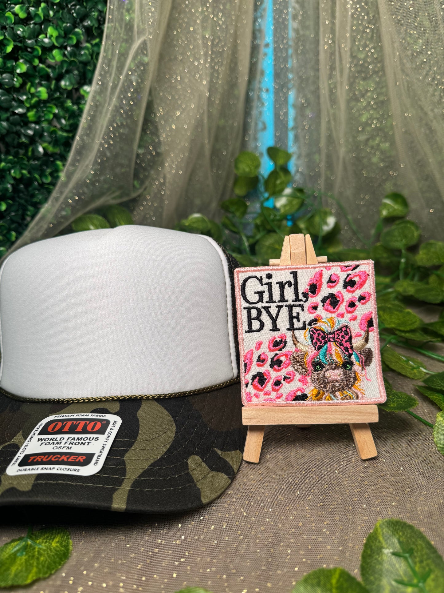 Girl Bye Hat Patches Wholesale