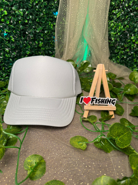 I ❤️ Fishing Hat Patches Wholesale