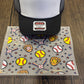 Baseball Softball  Transparent Single Hat Bill DTF Prints