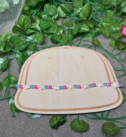 Pink Diamond Sea Turtles Hat Chain Wholesale