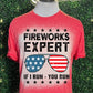 Fireworks Expert Shirts