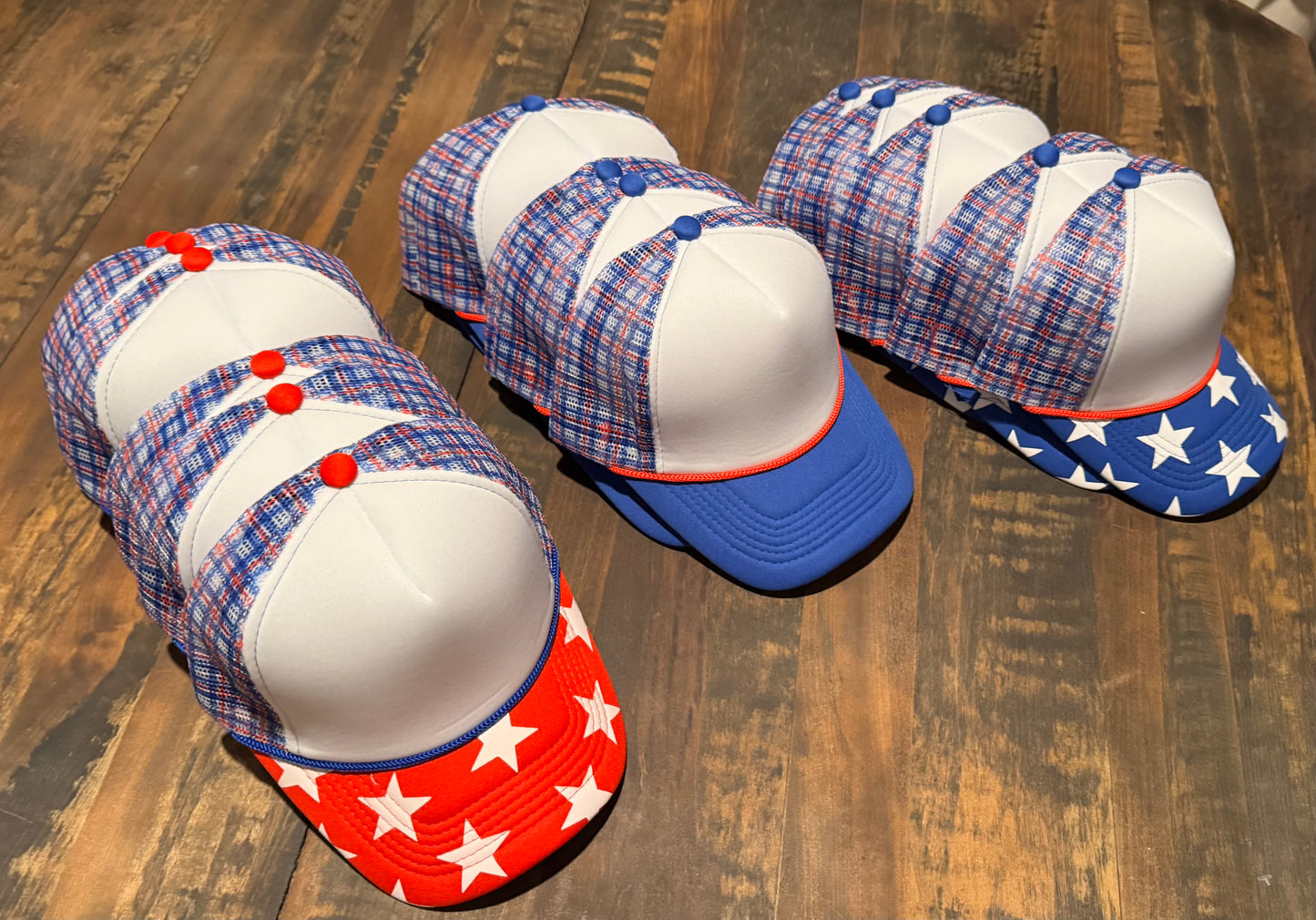 Patriotic Hats and Patches Grab Bag Wholesale