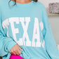 Texas Bucketlist Oversized Tops