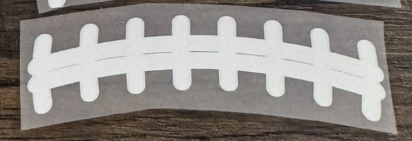 Football Lace DTF Prints Hat Patch Wholesale