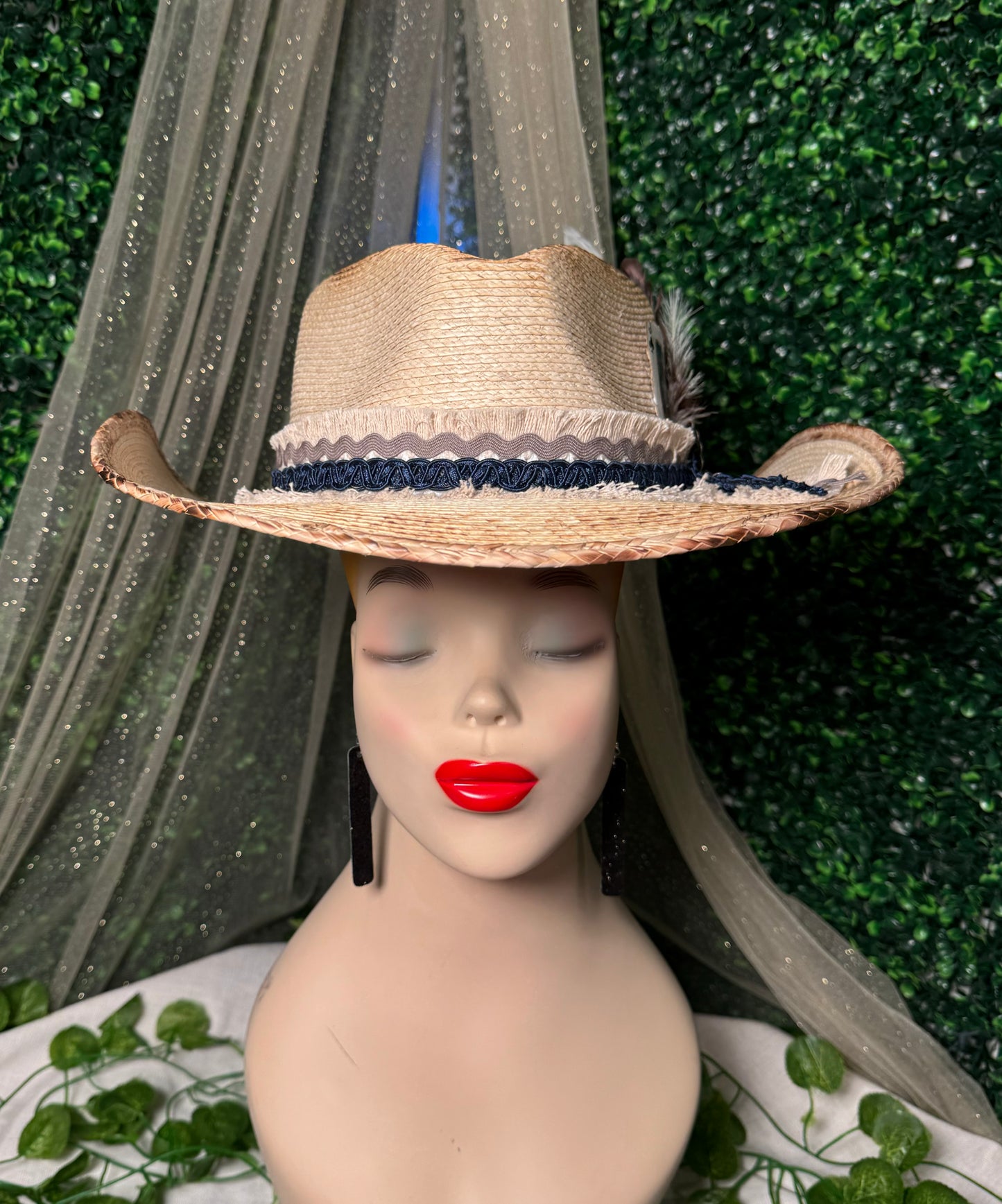 Rustic Design Style Hat Cowboy Custom Hat – Rustic Pearl Boutique