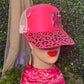 Beer Babe Leopard Trucker Hat
