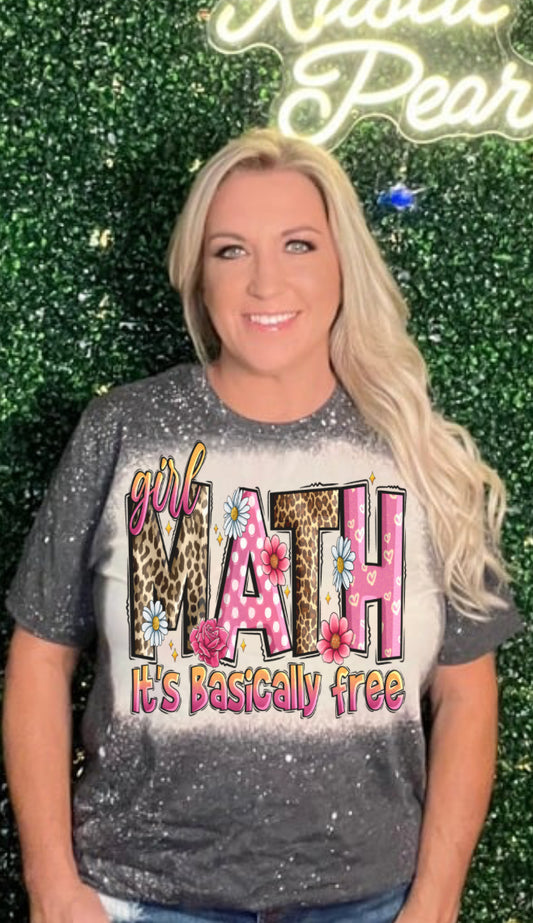 Girl Math Shirts
