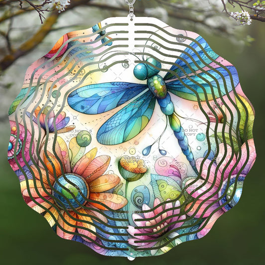 Blue Dragonfly Spinner