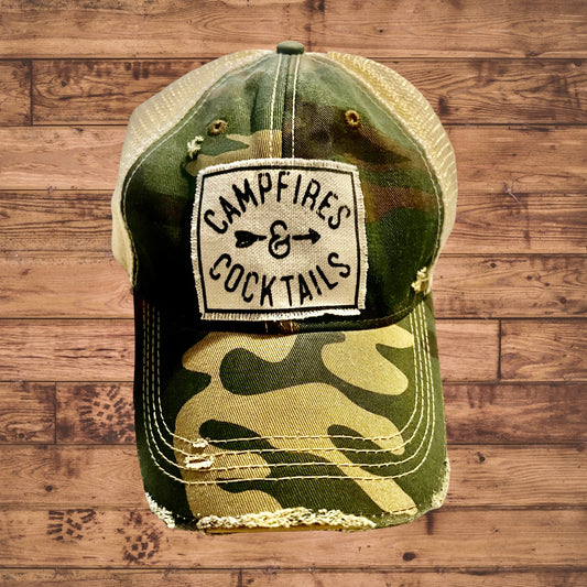 Campfire And Cocktails Hat